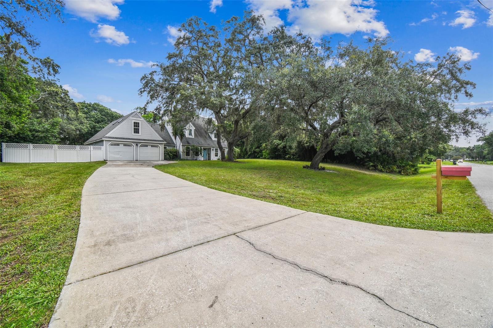 Extra Long Driveway