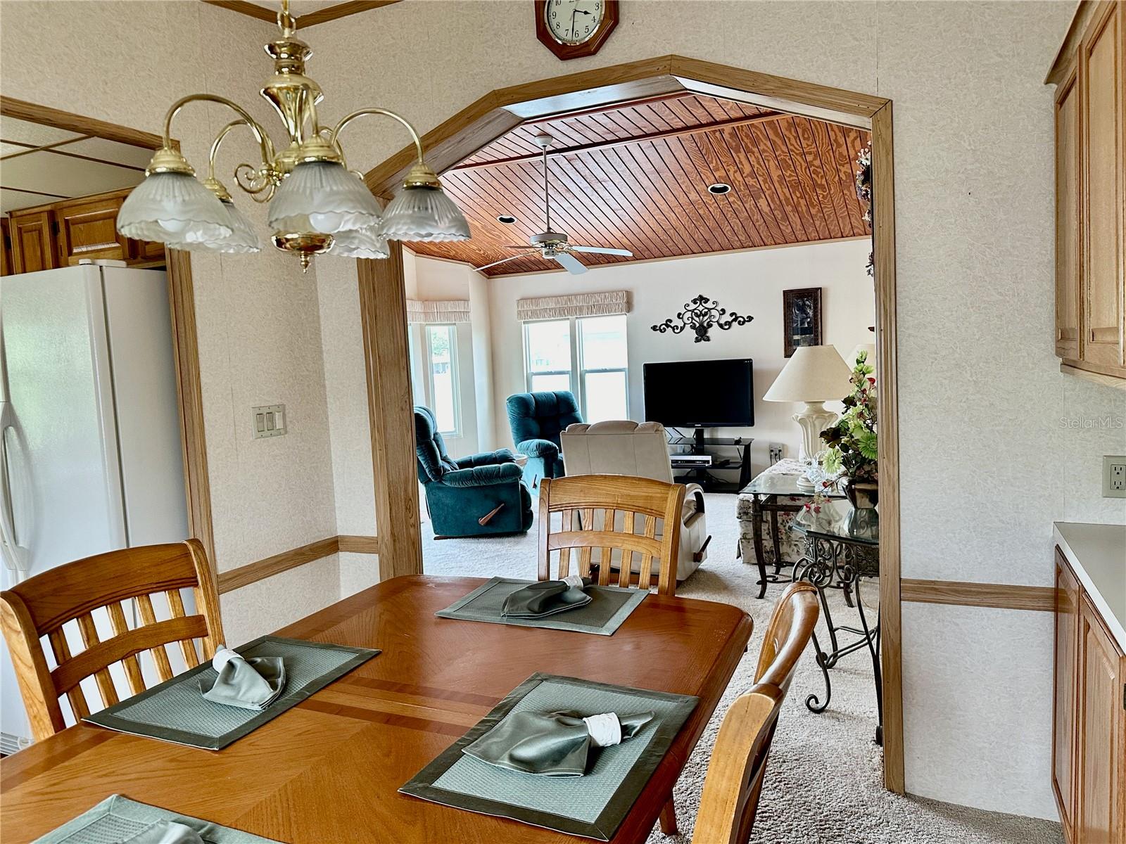 Dining Room to Living Room