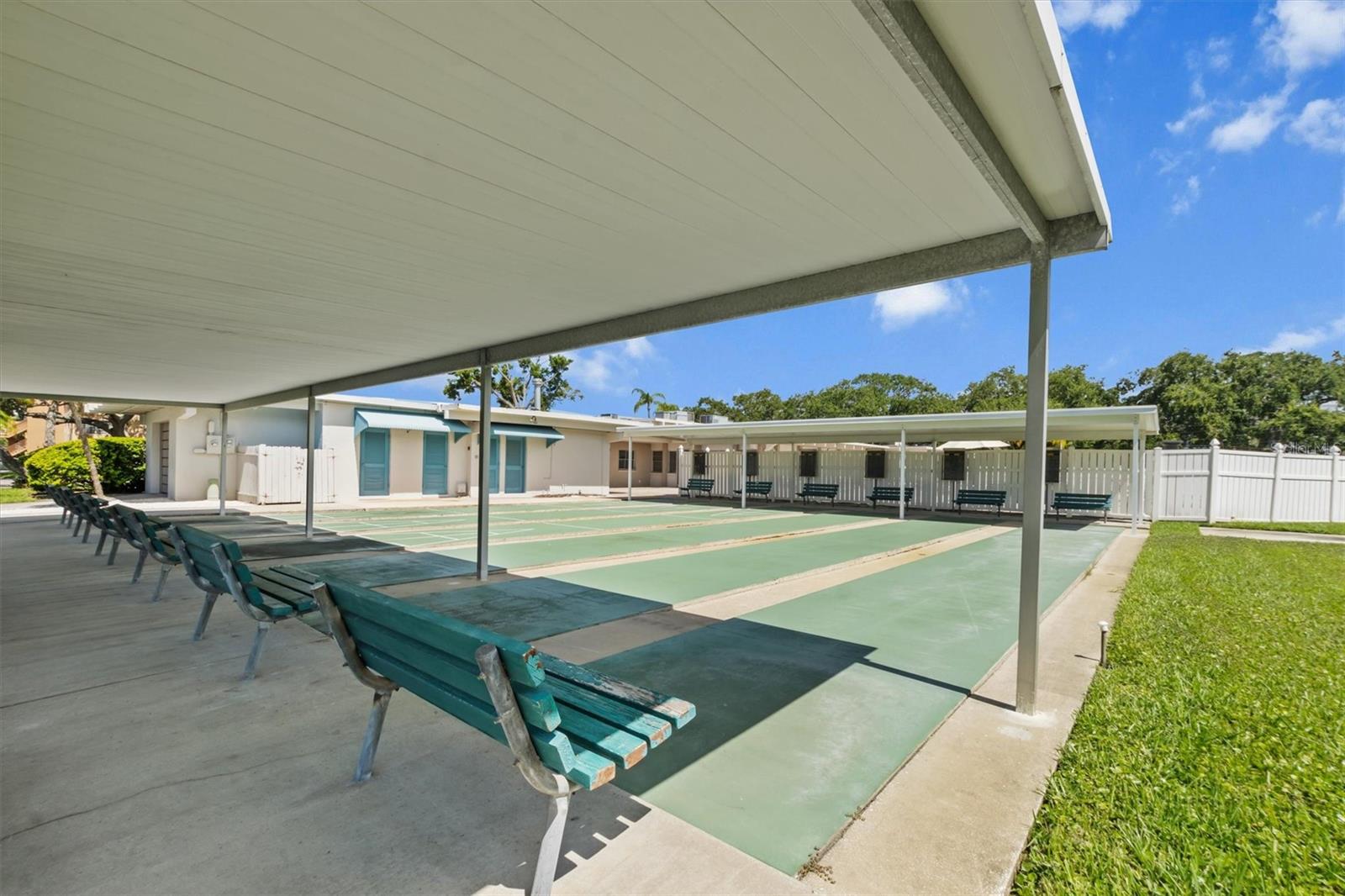 Shuffleboard Court