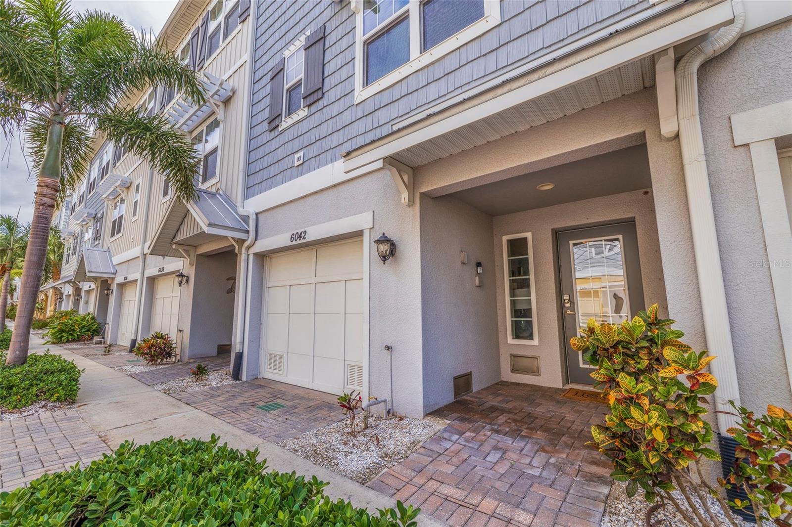 Front Entrance with 2 car tandem garage