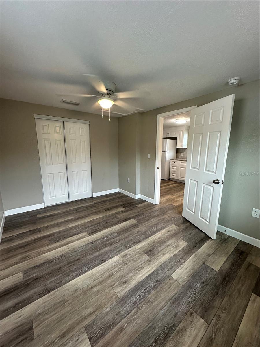 Upstairs primary bedroom