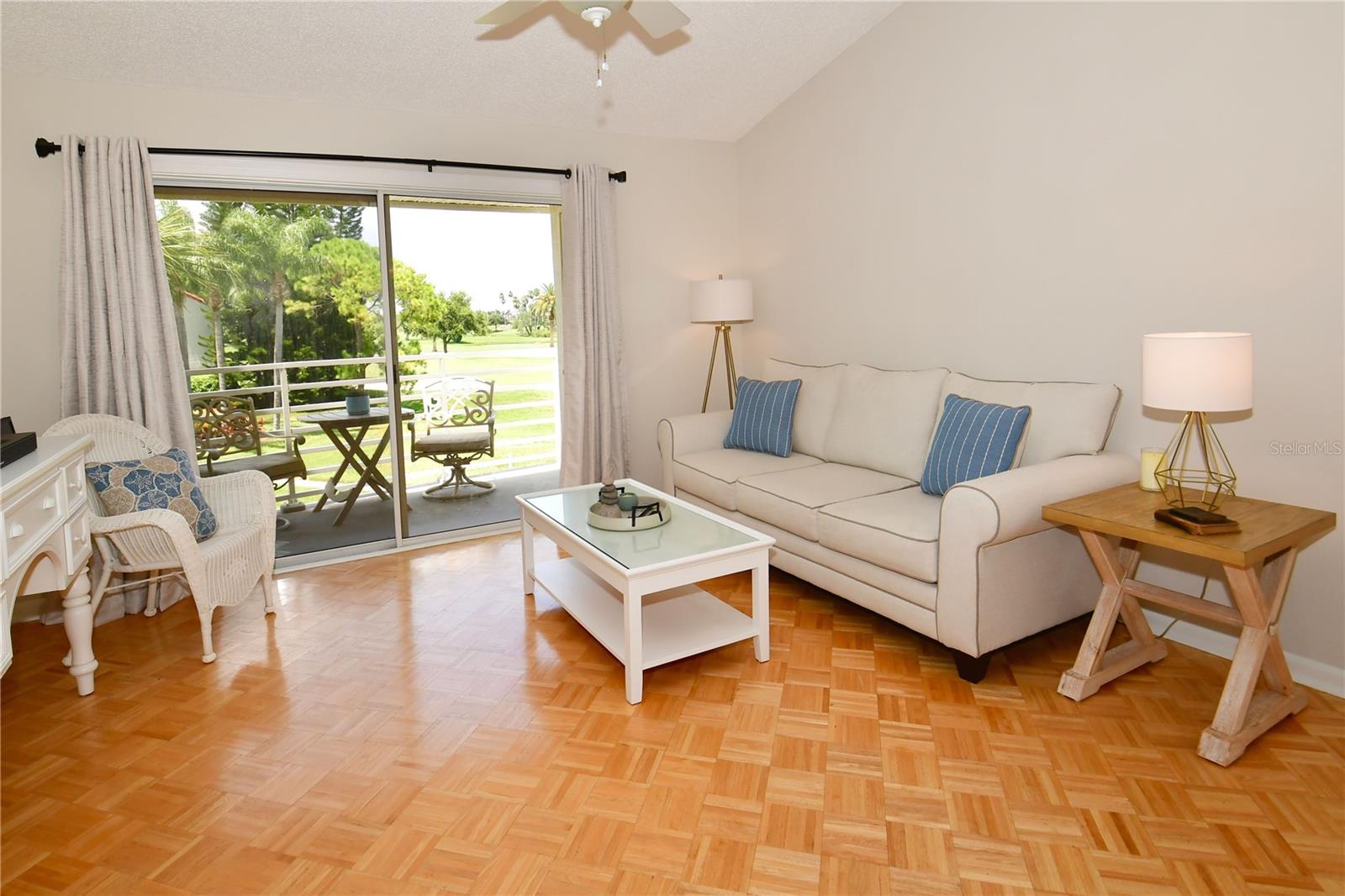 Gorgeous Parquet Floors Throughout