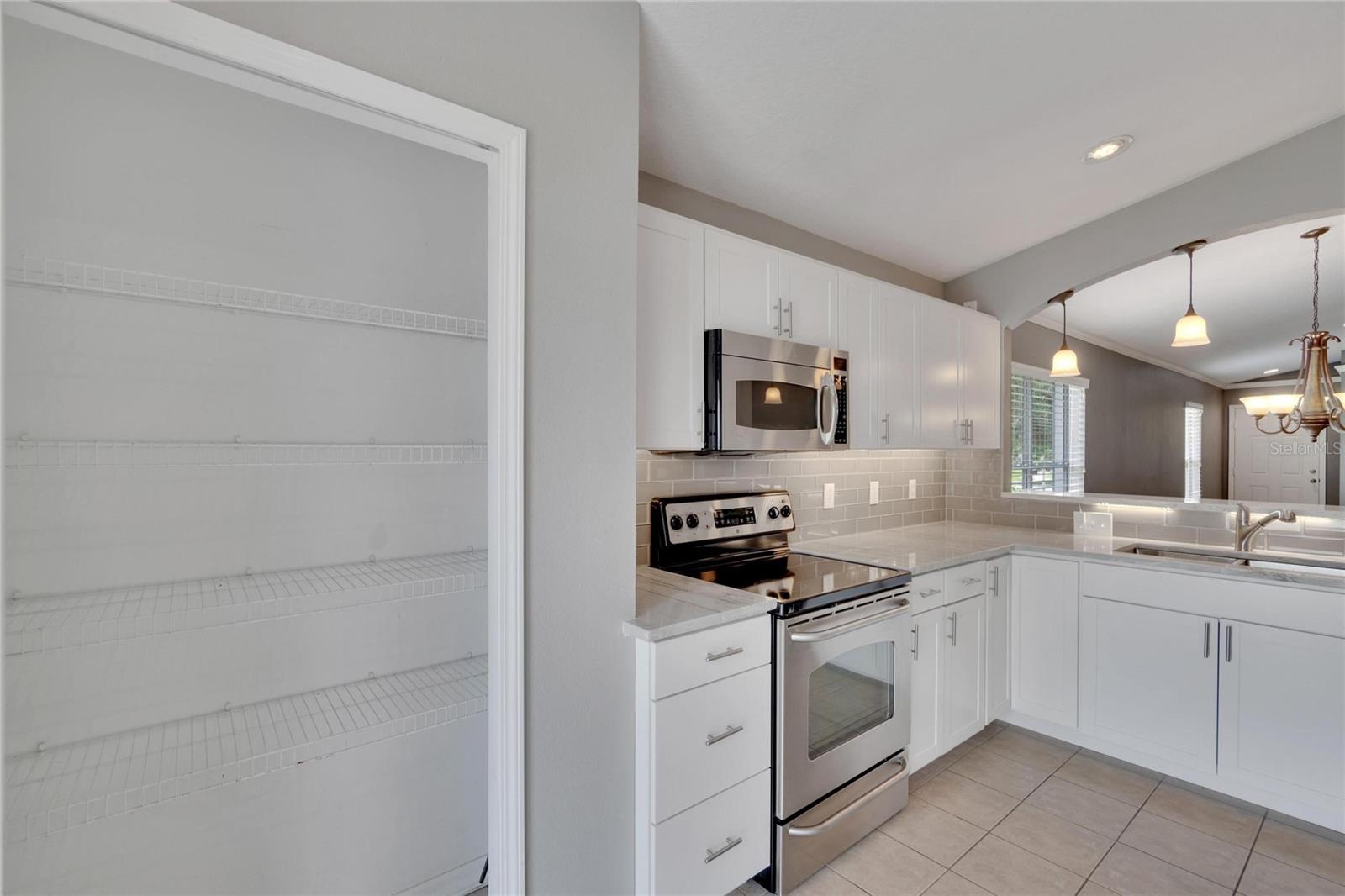 Spacious Closet Pantry