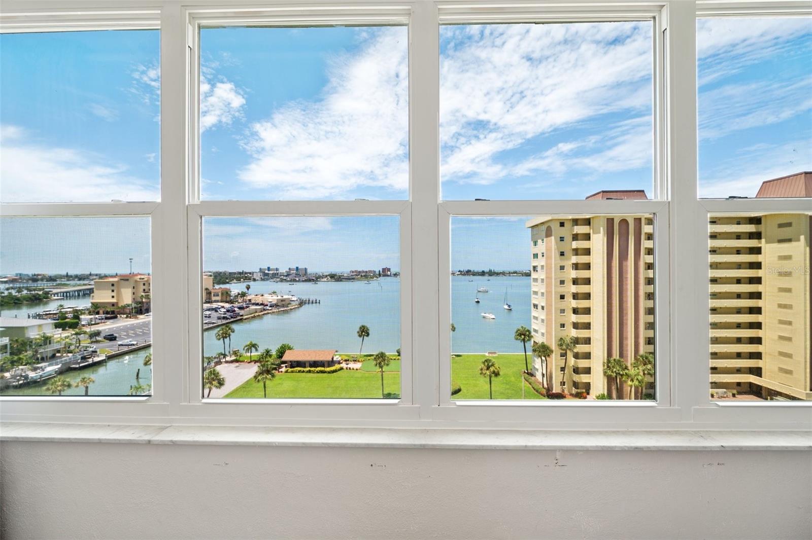 Beautiful views of the Intracaostal & Gulf from the bonus room & primary bedroom!