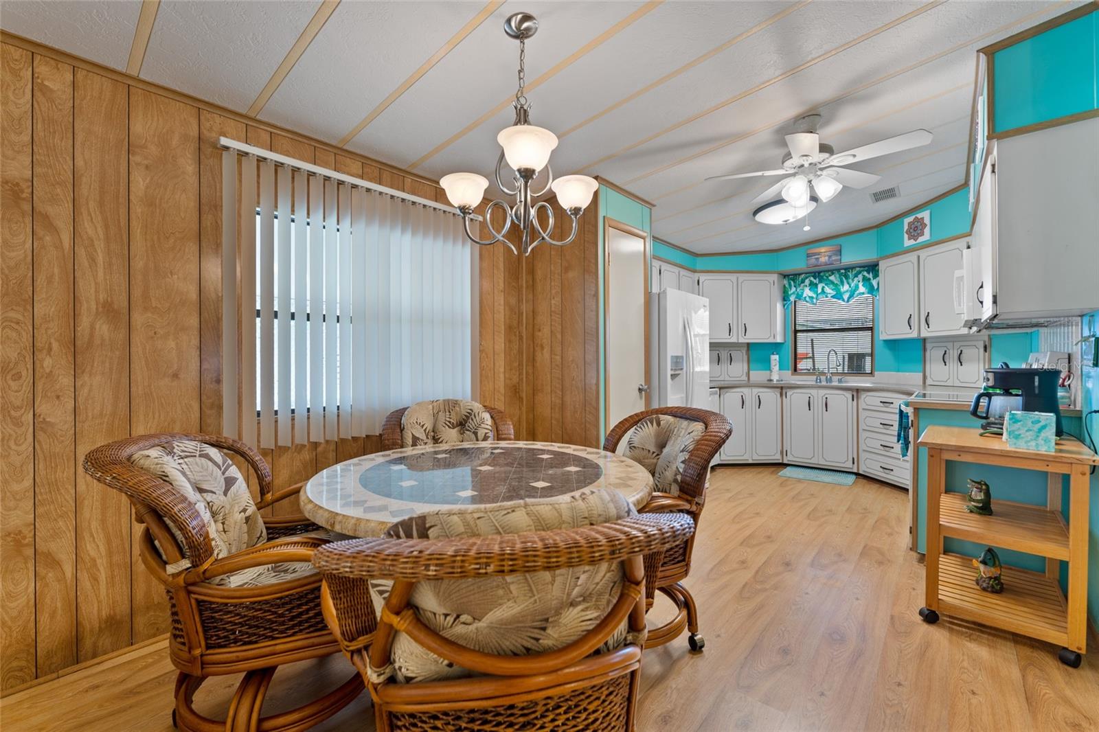 Dining Room Leading Into Kitchen Space!