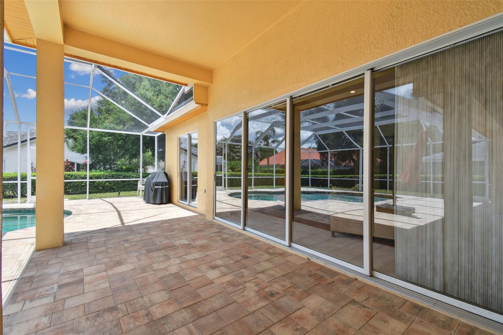 LANAI VIEW AND PAVERS