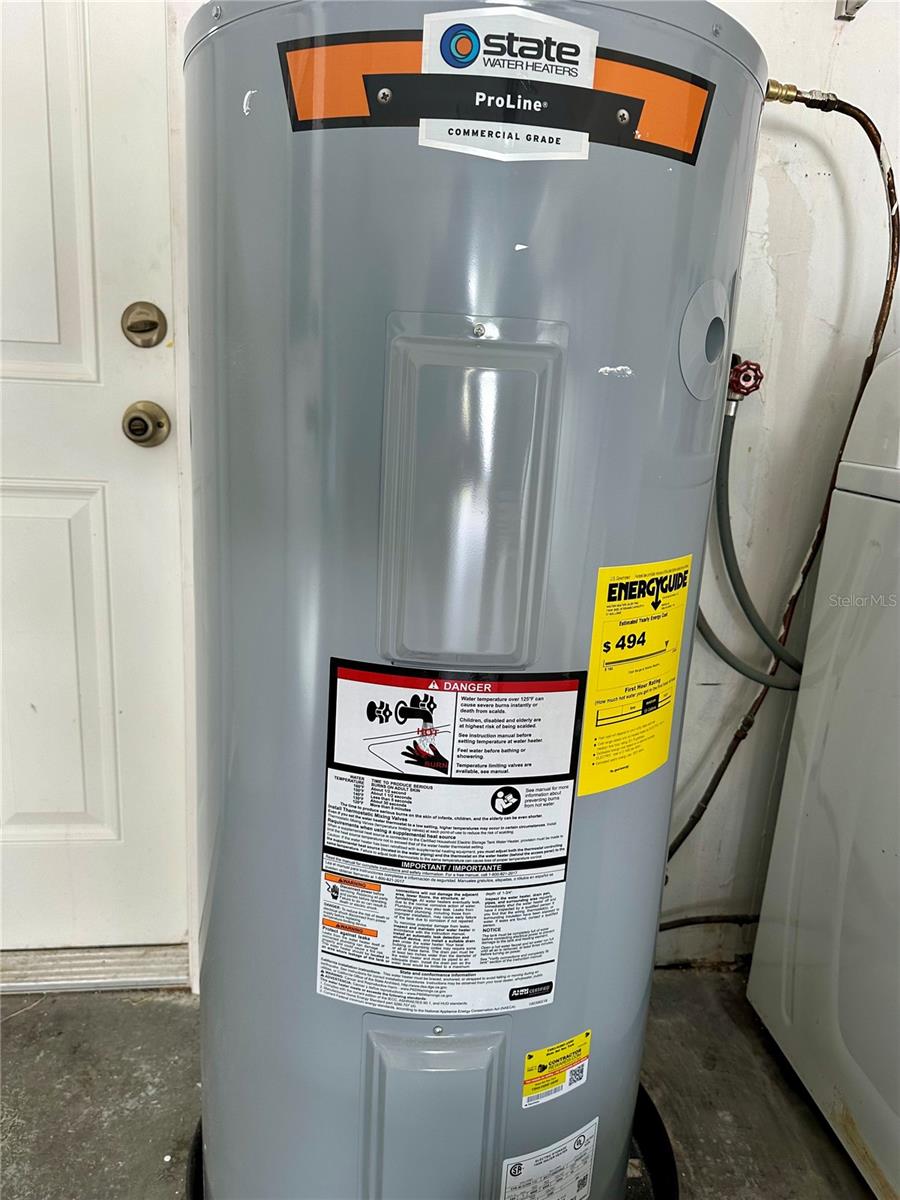 new water heater