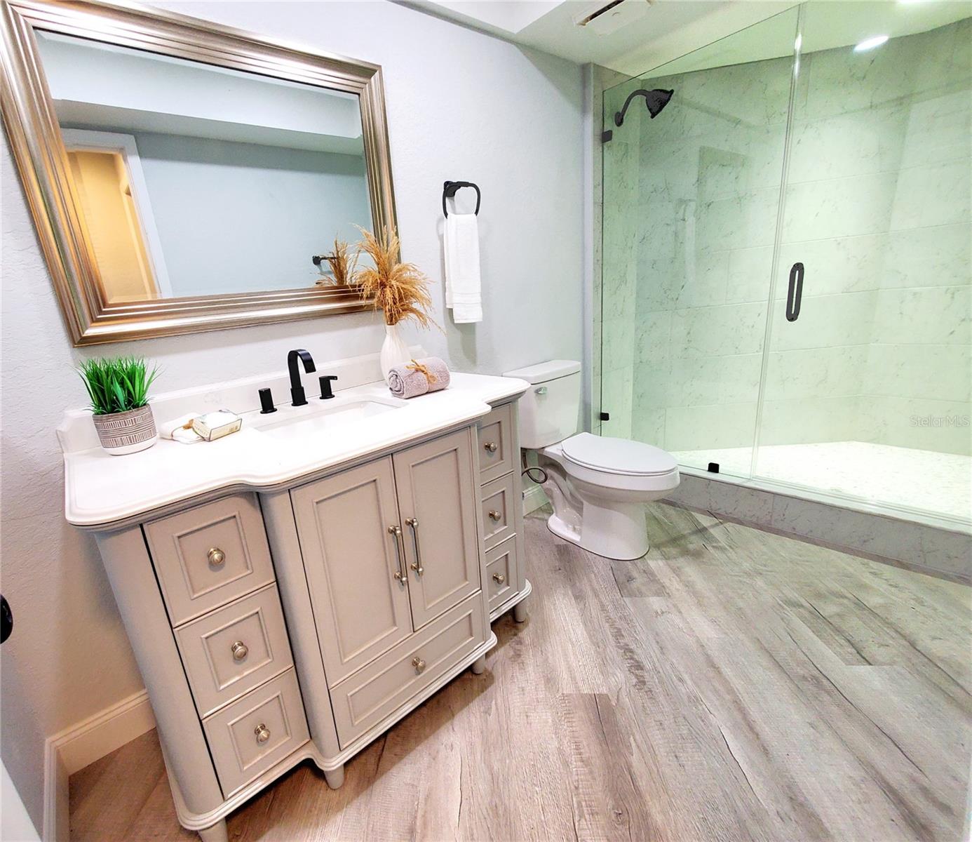 REMODELED BATHROOM