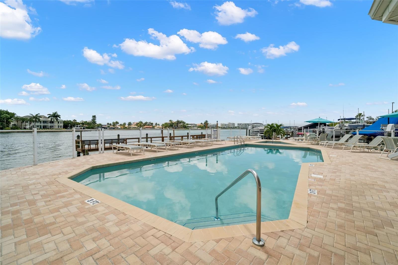 One of Two Community Pools at Captiva Cay