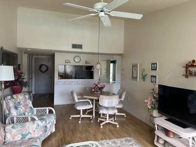 Dining Room with pass through to kitchen