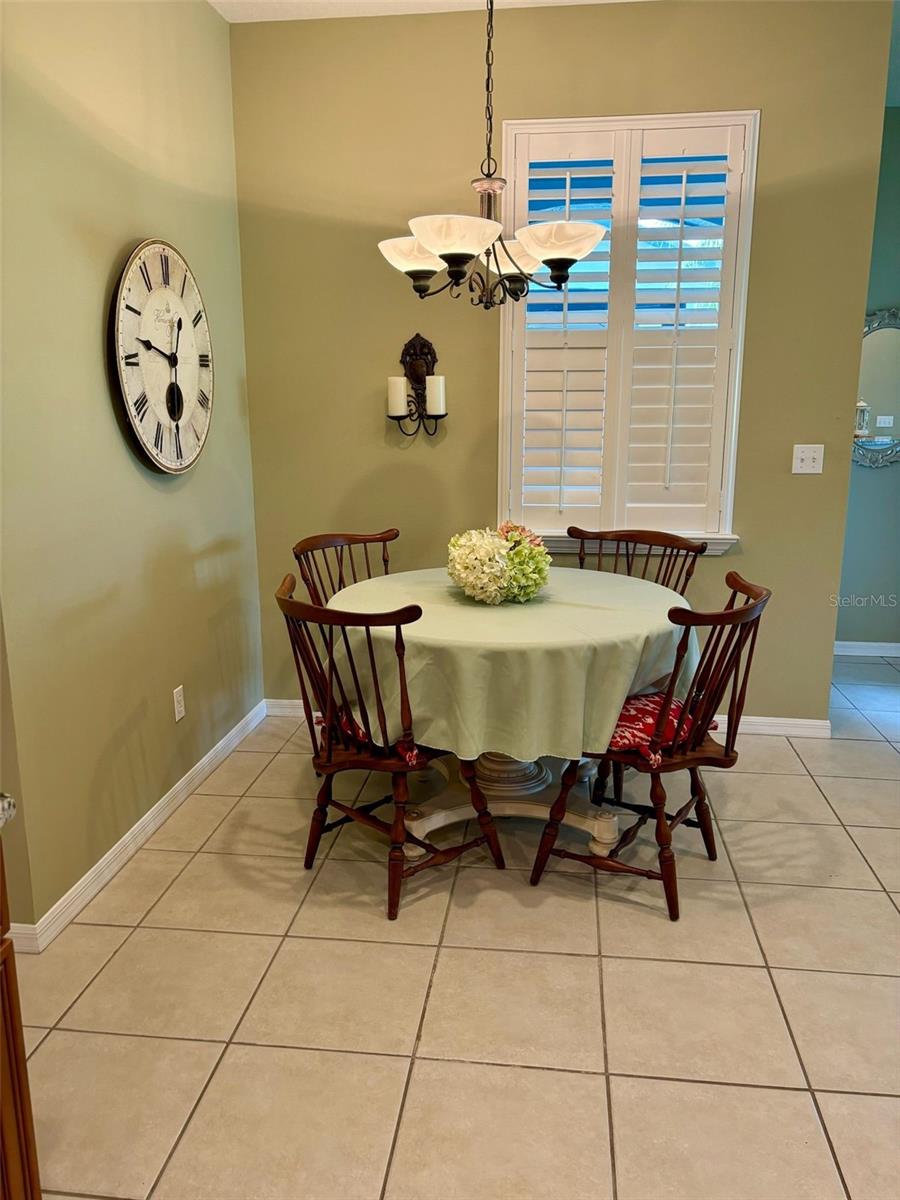 Dining area