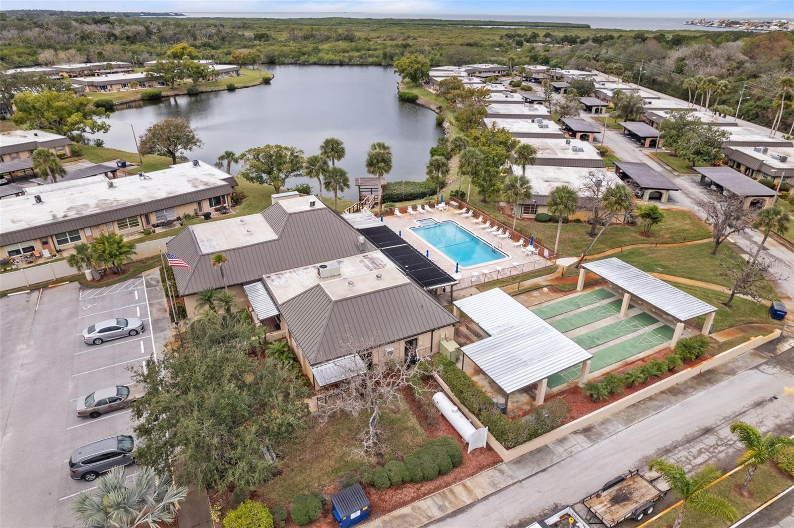 Clubhouse + Pool