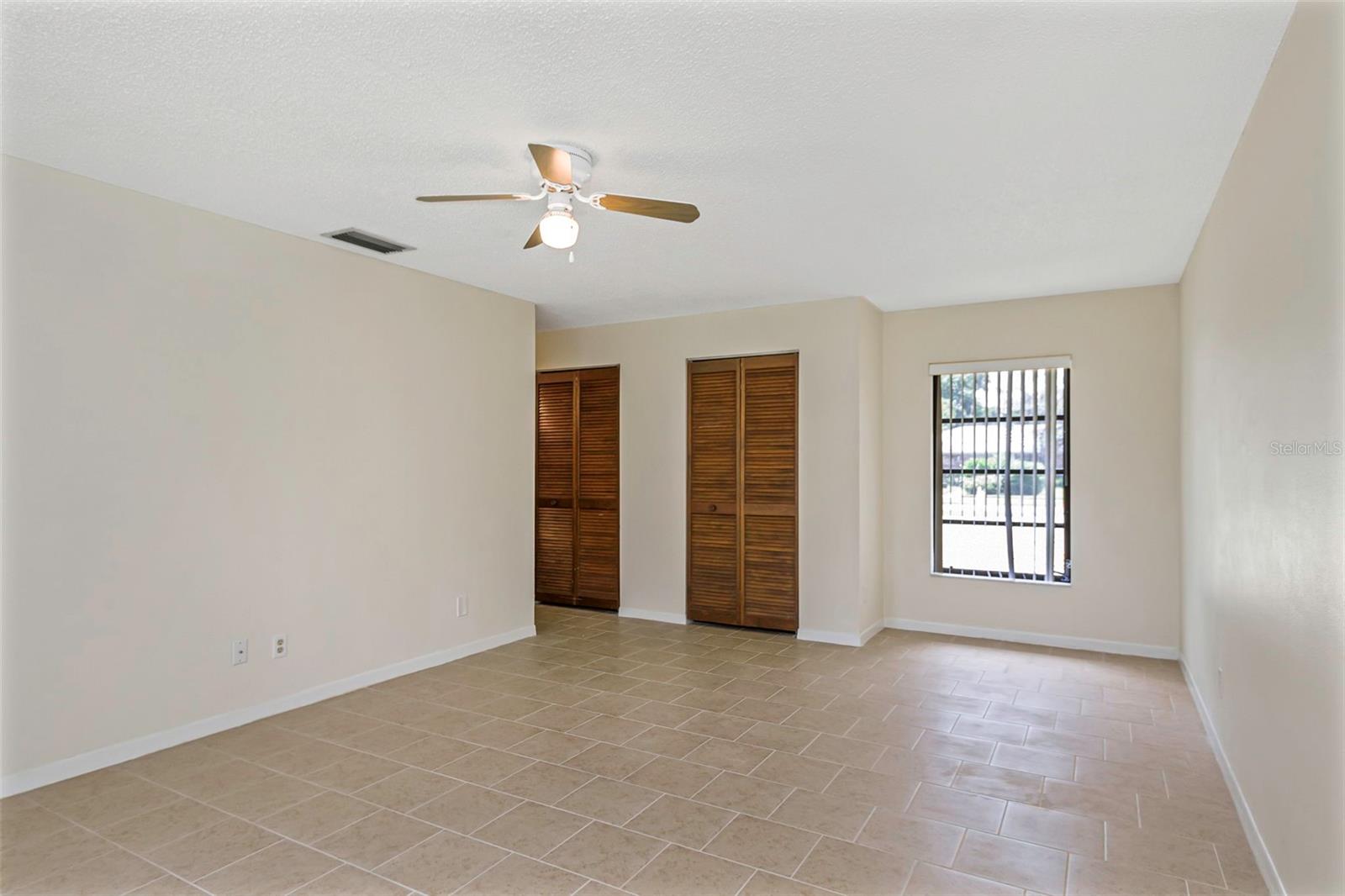 Large primary bedroom