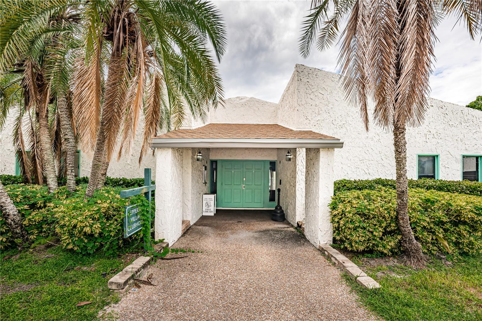 Clubhouse entrance