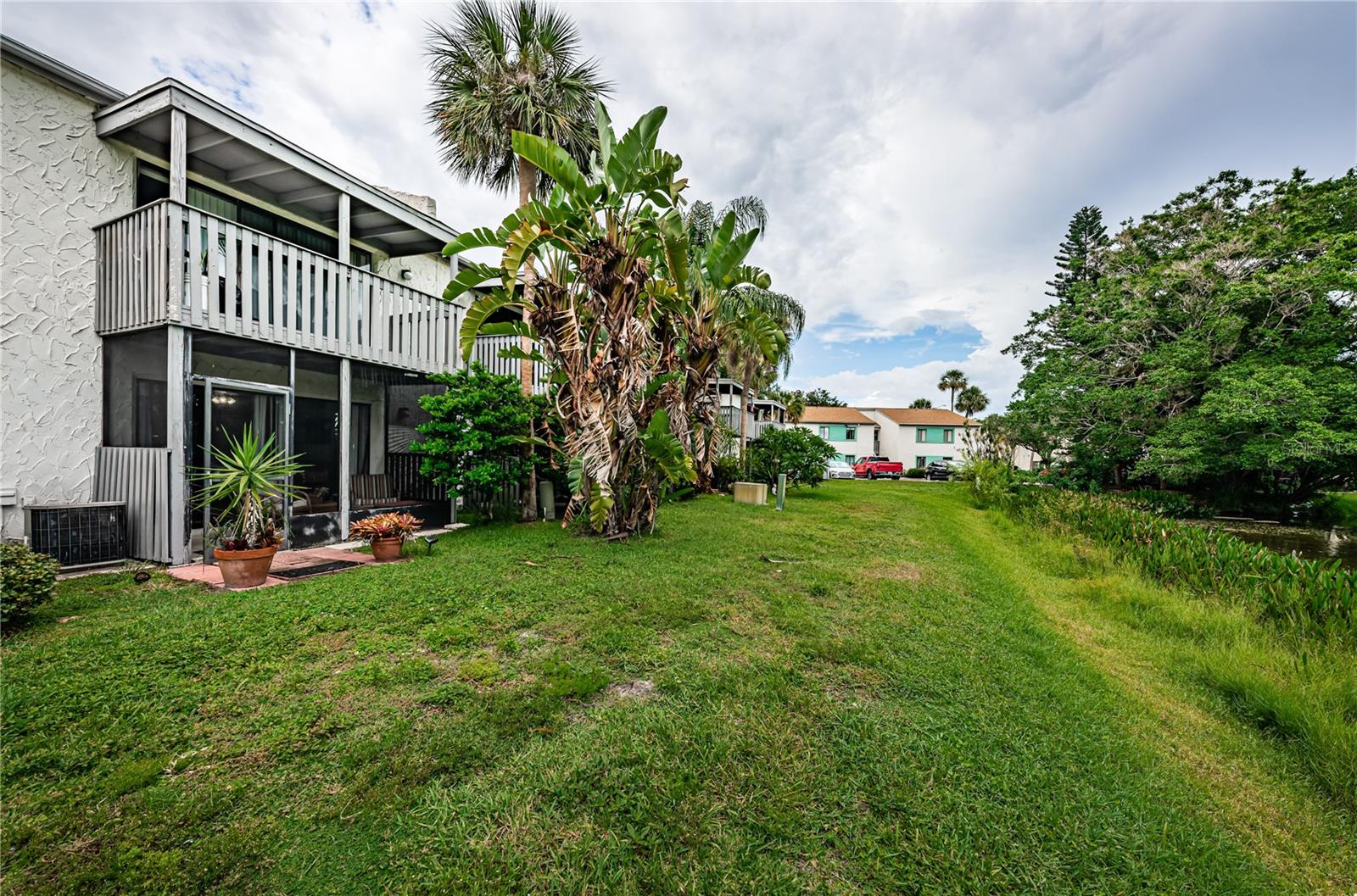 Back of condo, lanai