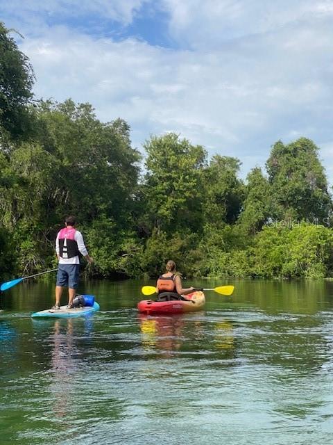 Kayakers on Weeki Wachee River