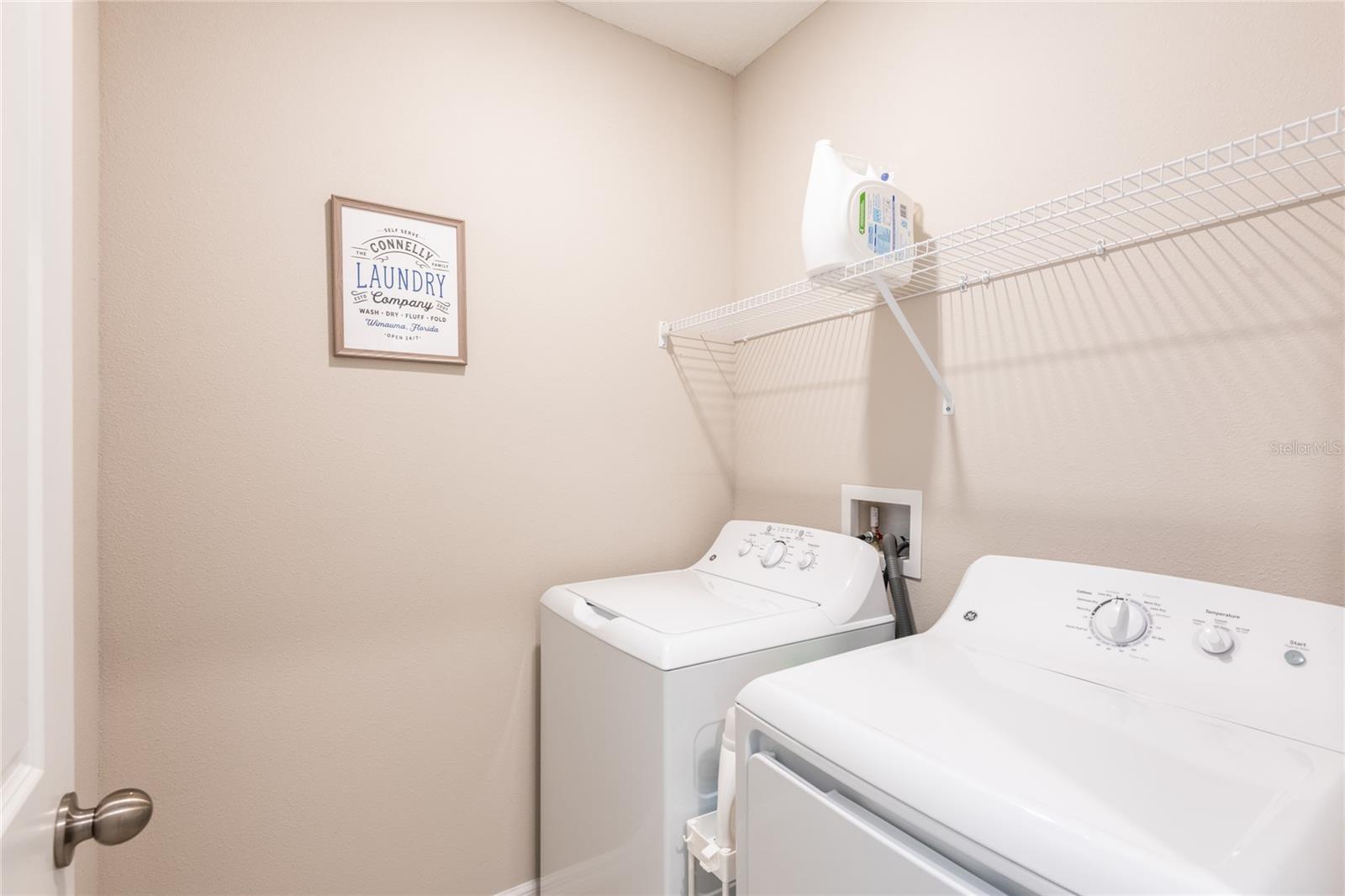 Laundry room downstairs