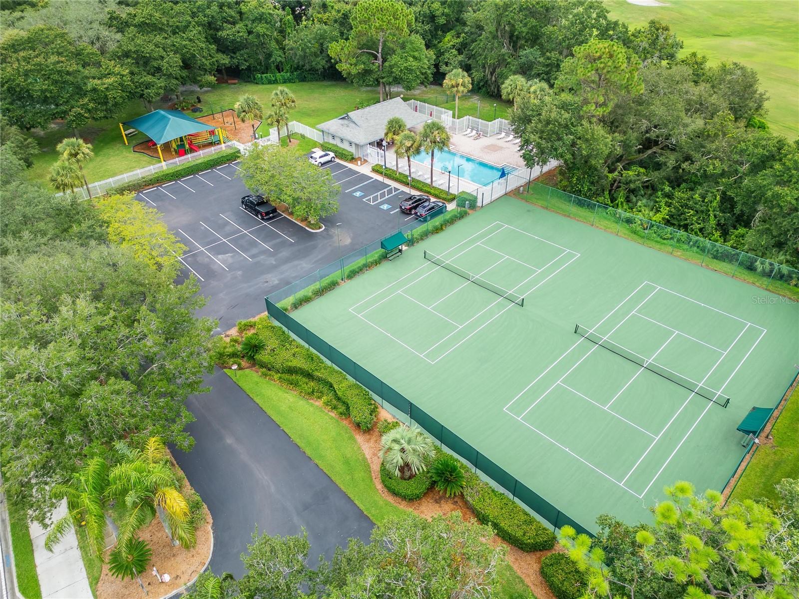 Tennis, Pickleball, Playground