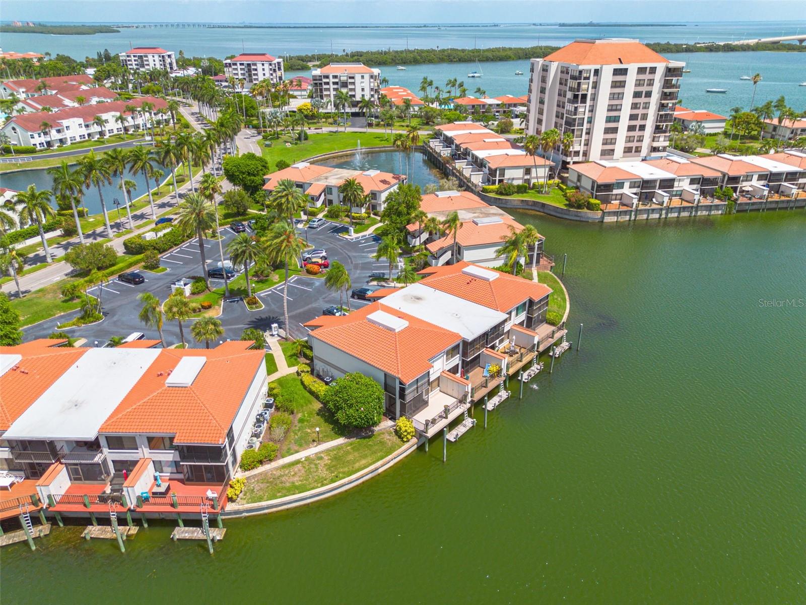 Resort-like grounds at Bahia del Mar