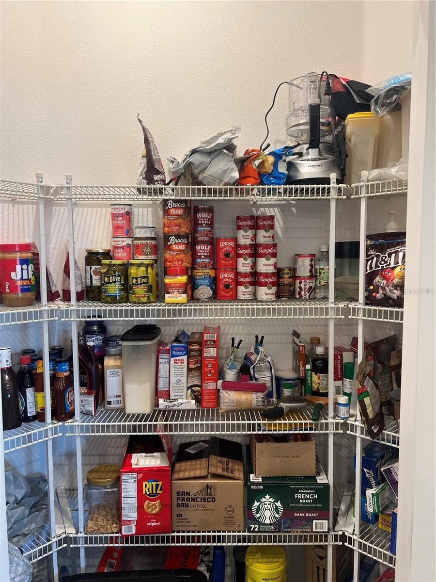 Kitchen walk in pantry