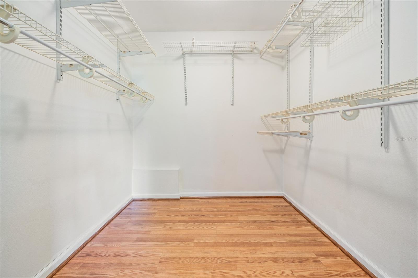 Large closet in primary suite