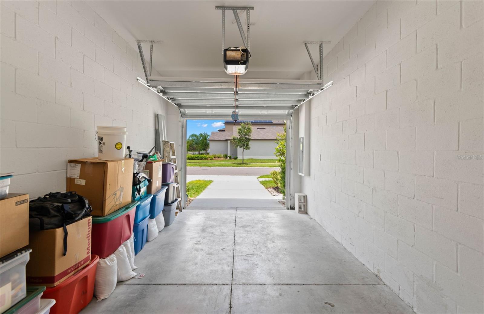 Attached Garage view from inside - 1