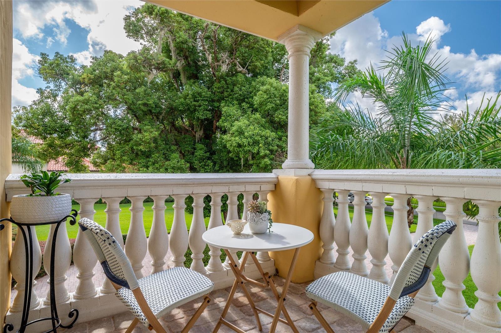 Balcony off Of Upstairs Bedroom