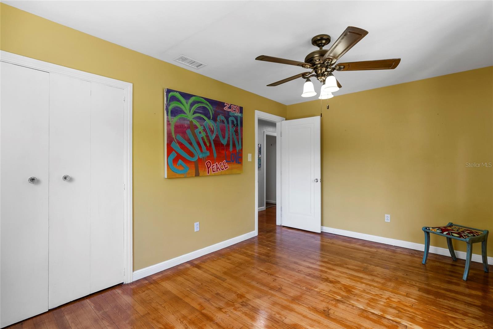 Spacious second bedroom.