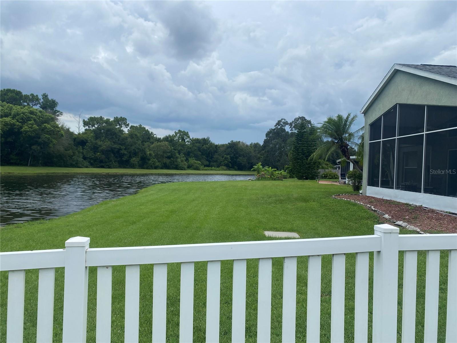 Beautiful view of pond