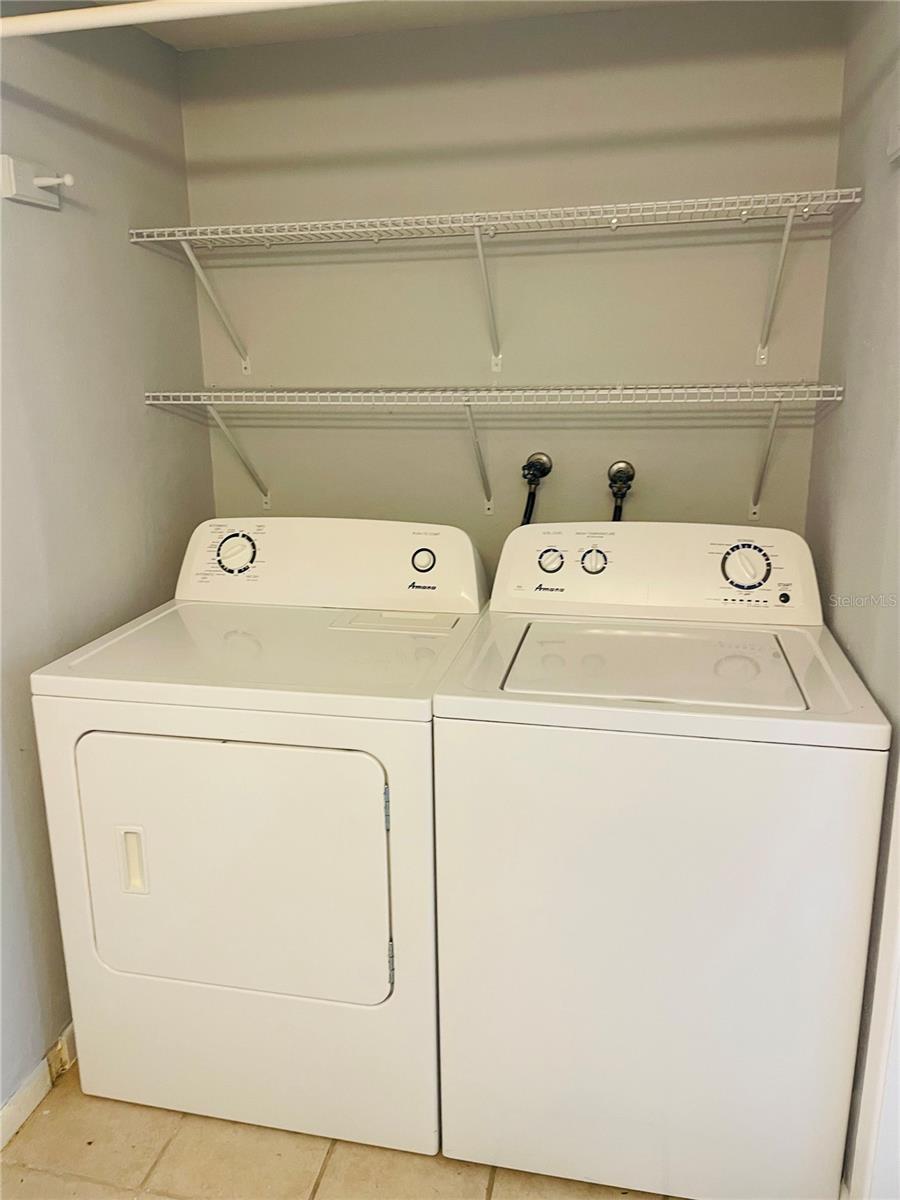 Full size washer and dryer