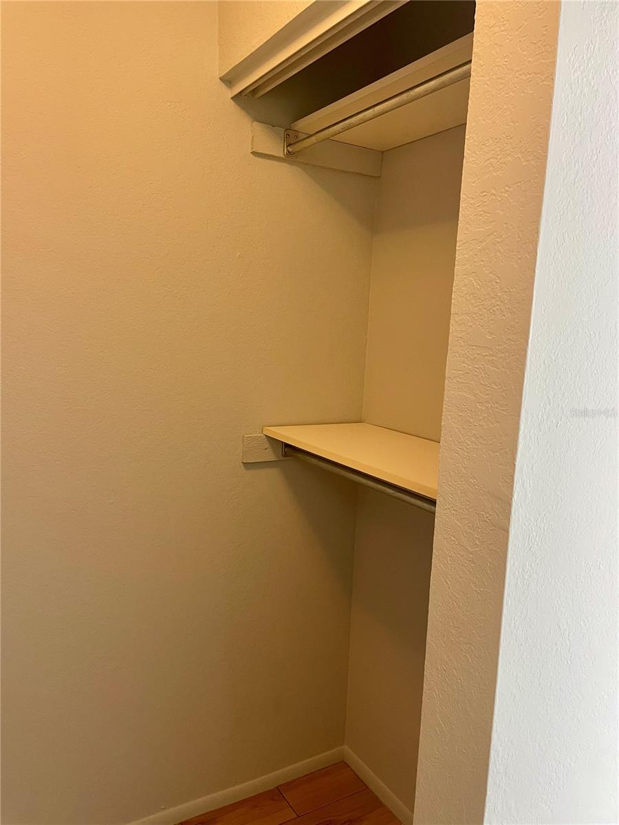 More closet space