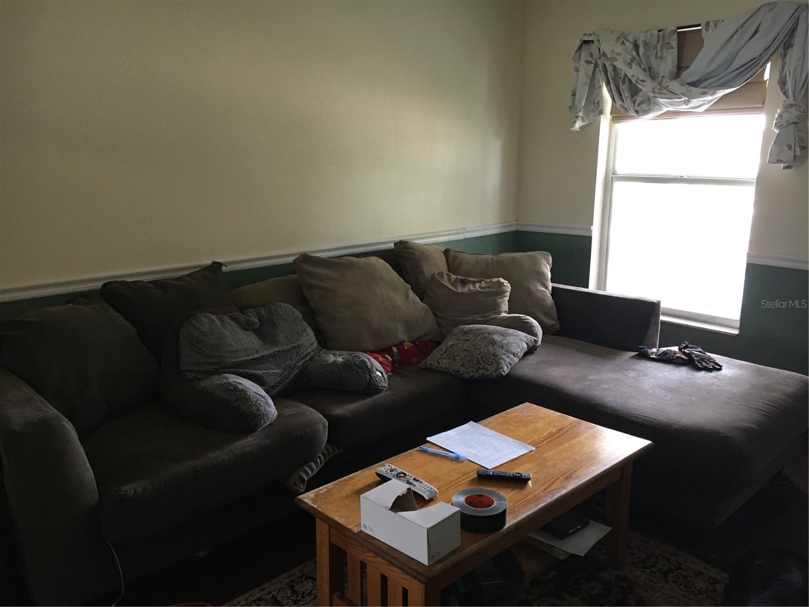 Seating area in living room