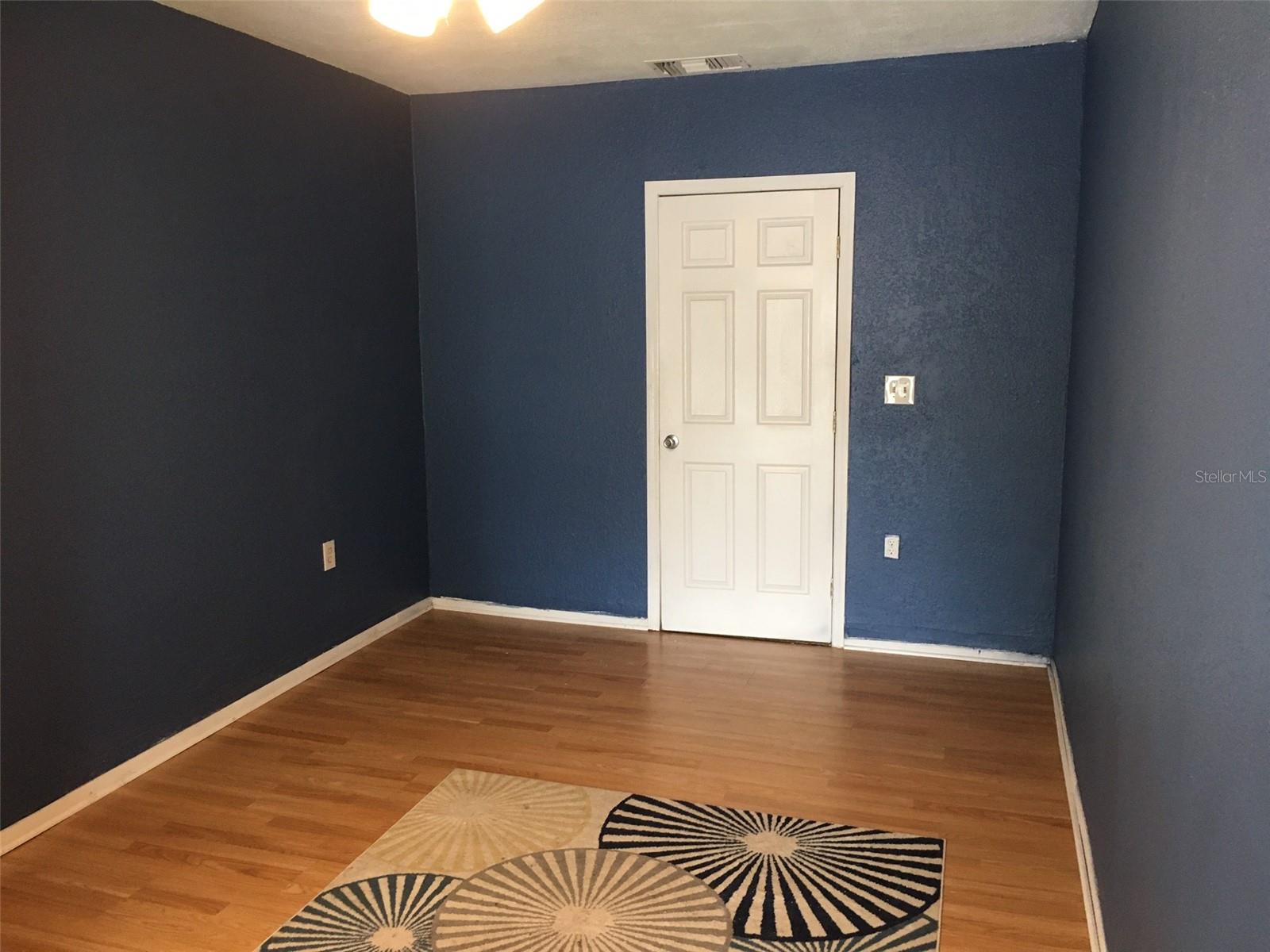 Bonus room door to Laundry room