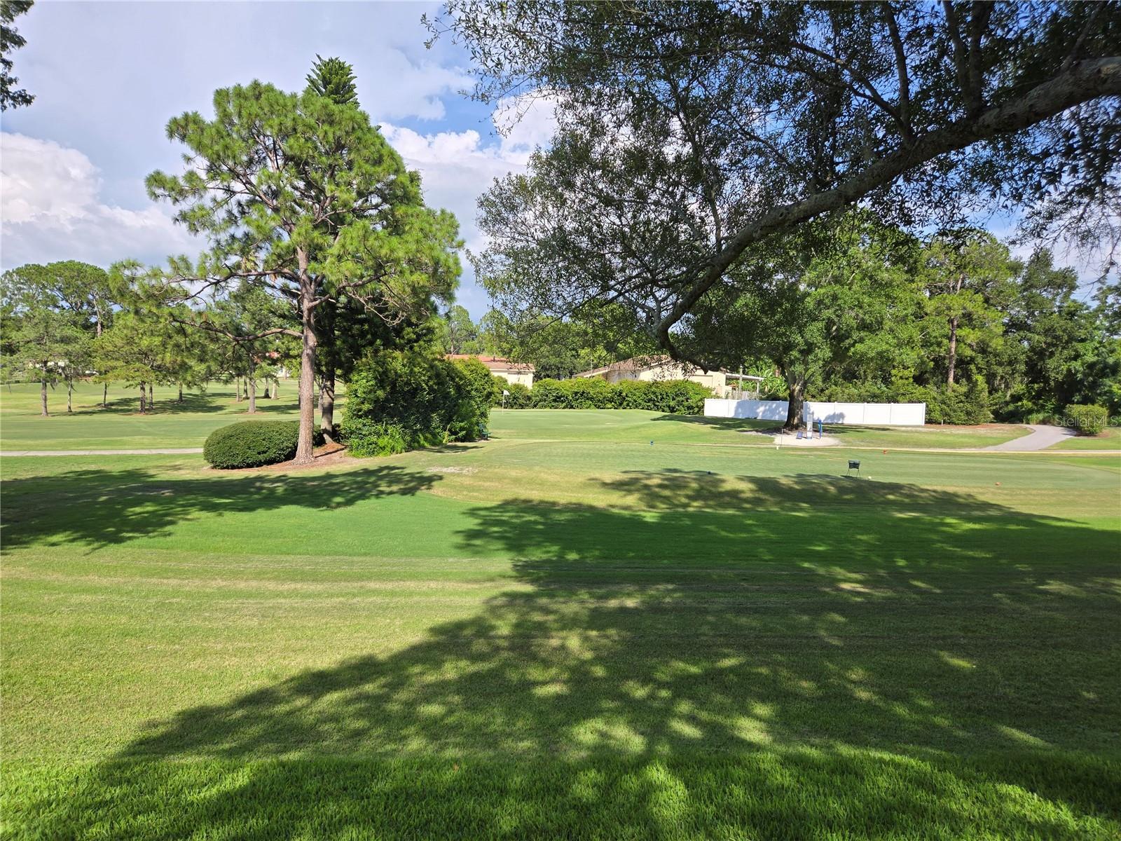 View of 4th hole green