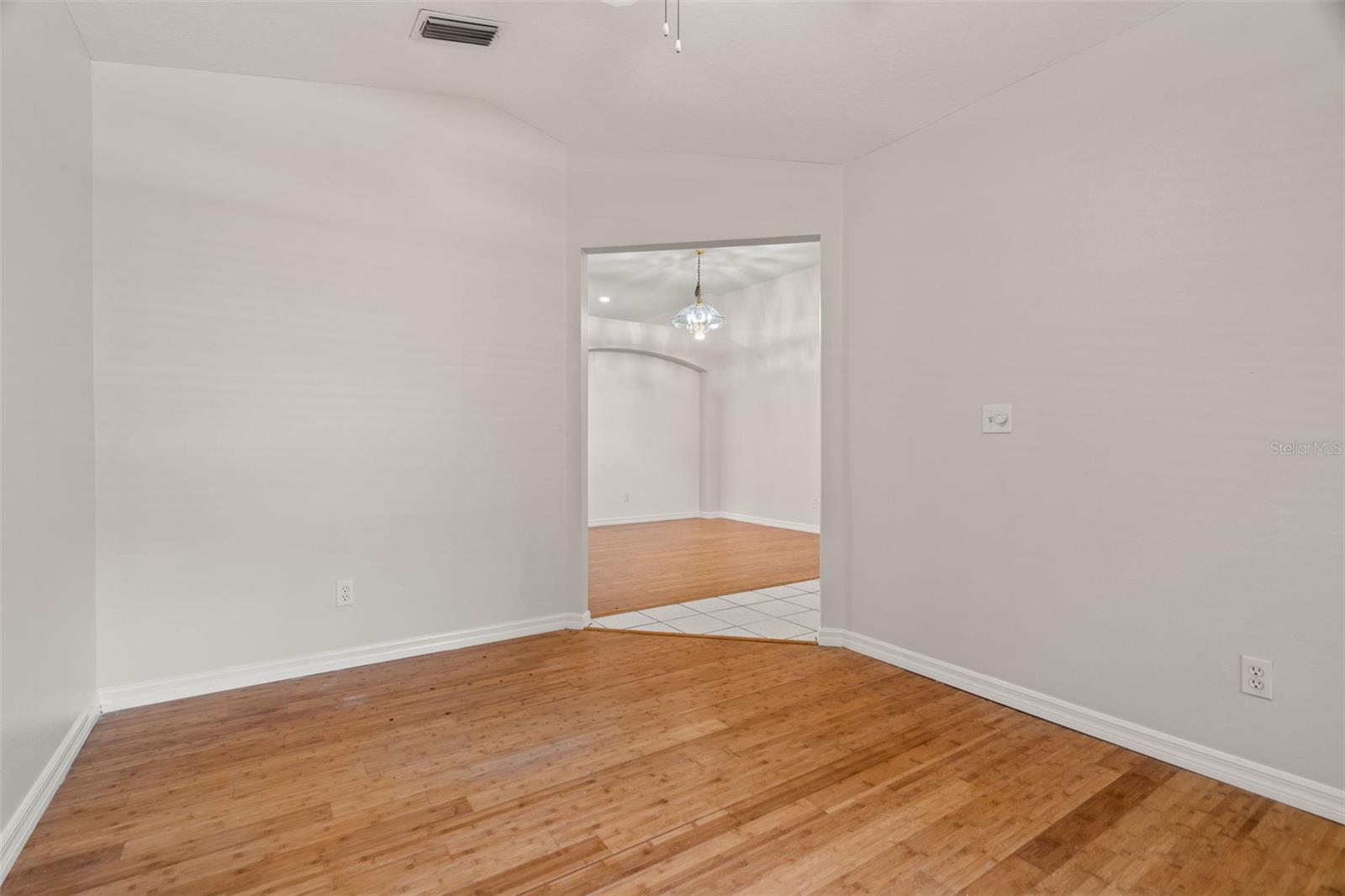 Formal Dining Area or Home Office, Flex Space, Bamboo Flooring