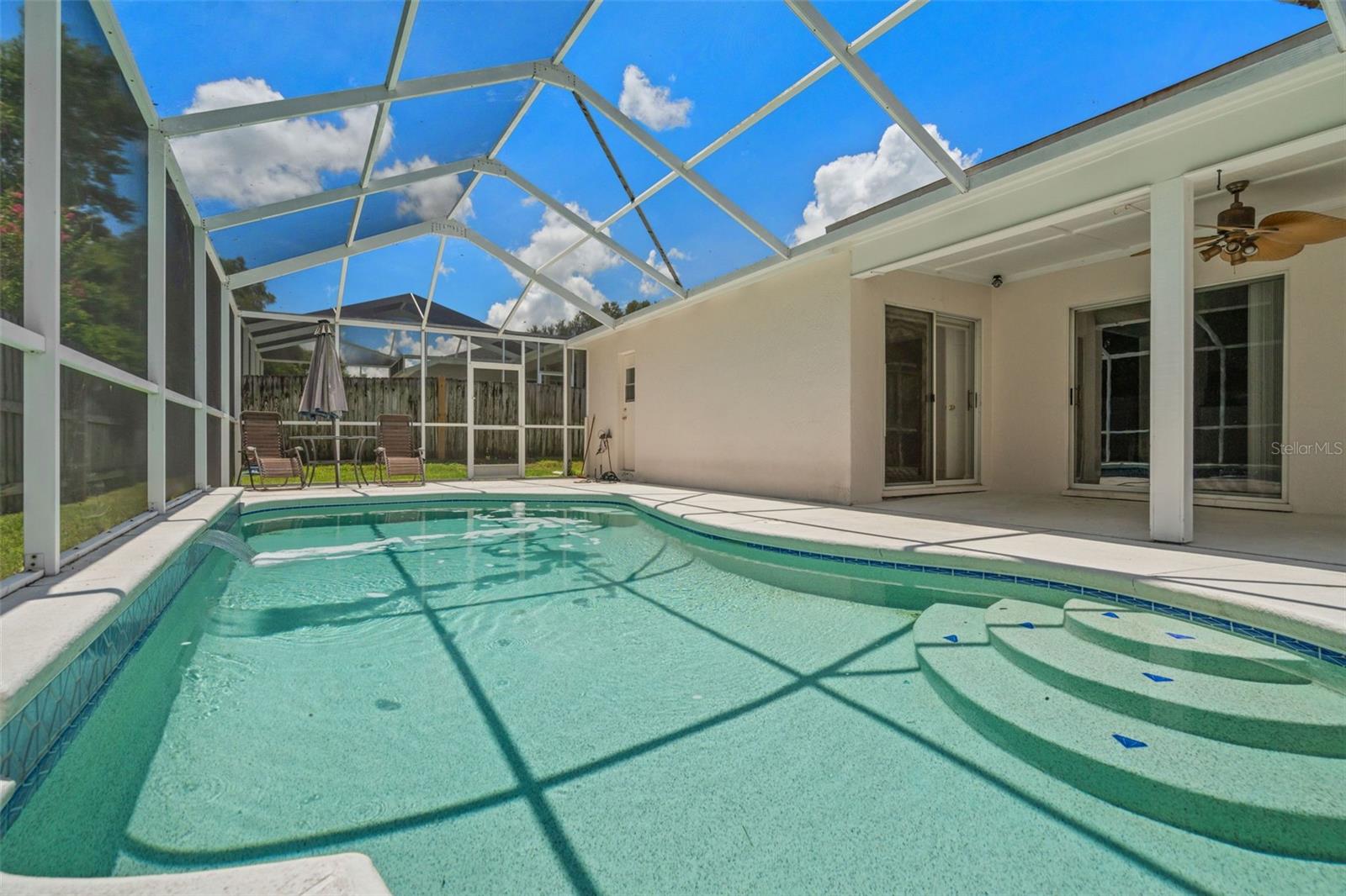 Refreshing Pool, Screened in and Covered Outdoor Area