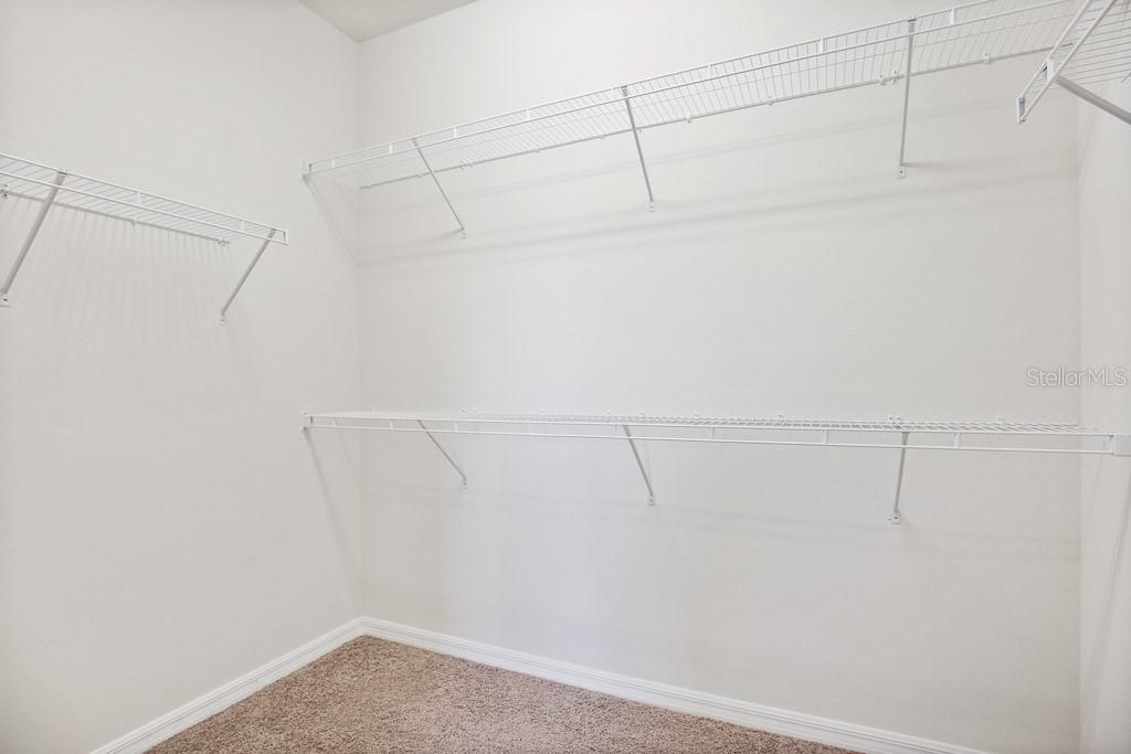 Huge primary closet