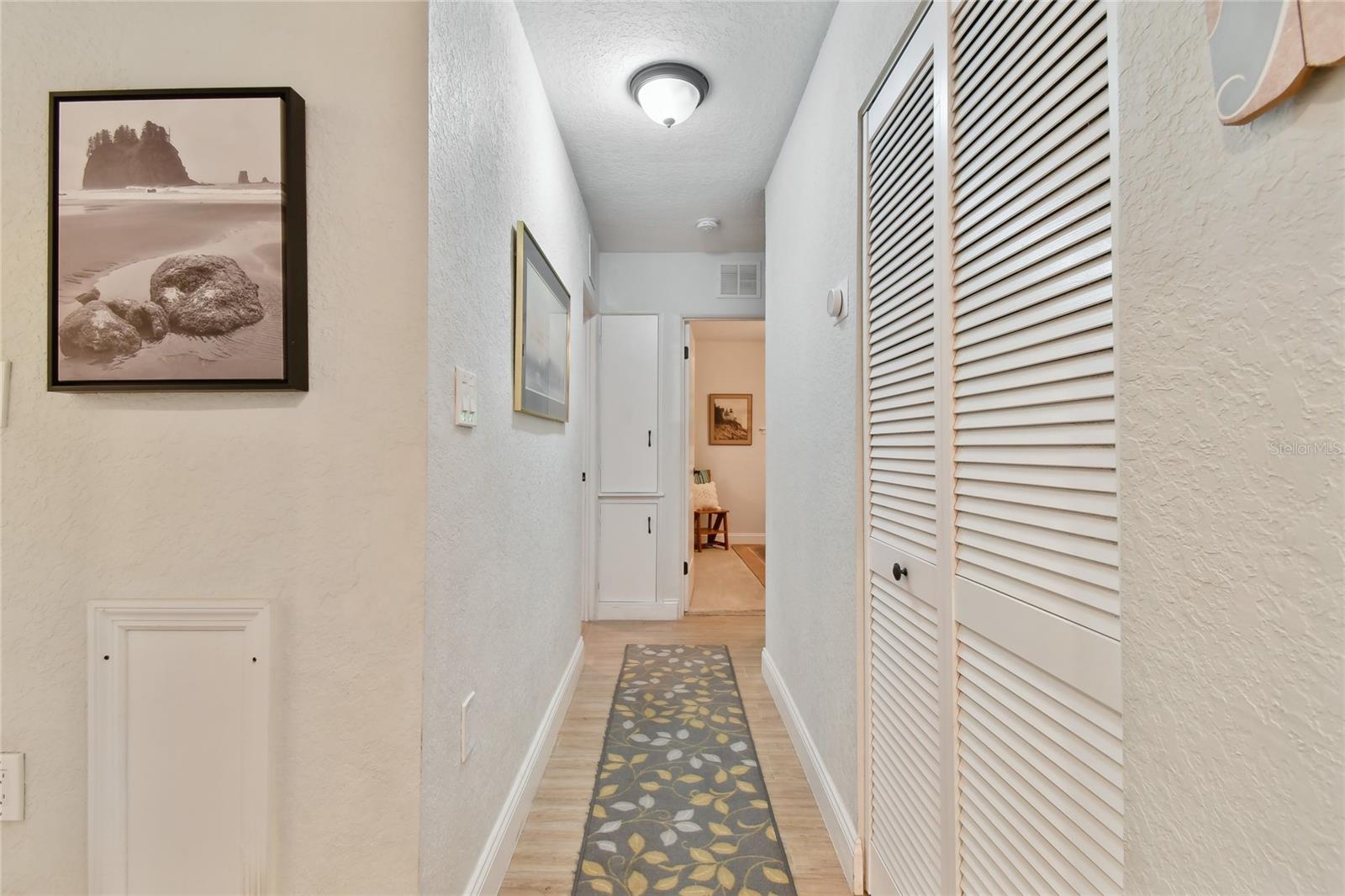 Hallway off the entrance to 2nd,3rd bedroom and bonus room.