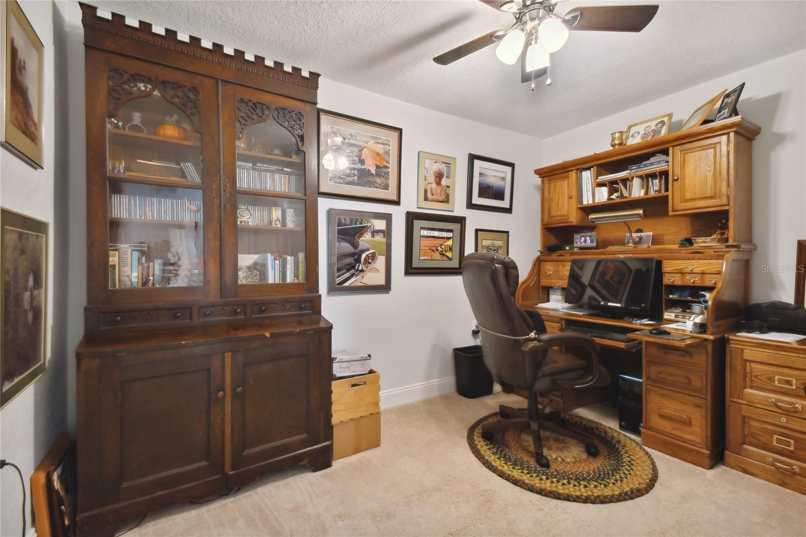 Bonus room which the seller uses as an office.