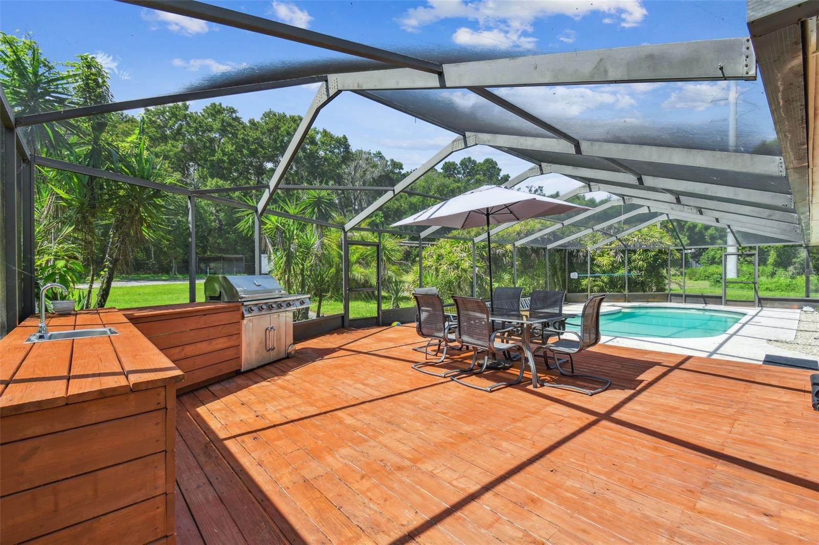 Outdoor Prep Kitchen