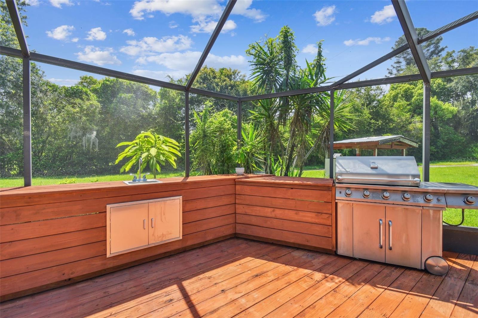 Outdoor Prep Kitchen