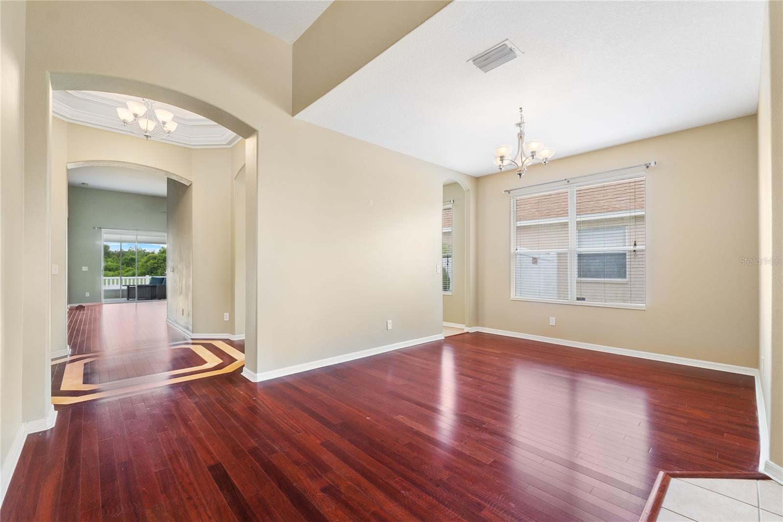 Entryway and Dining Room