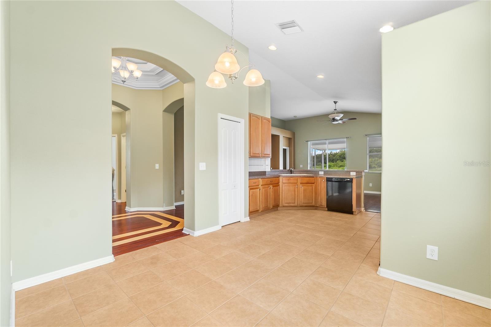 Breakfast Nook and Kitchen