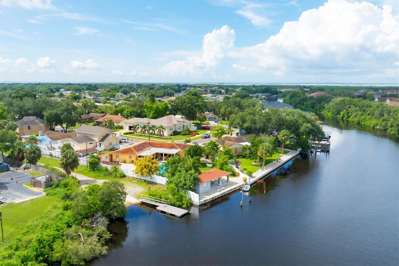 Community boat ramp and dock