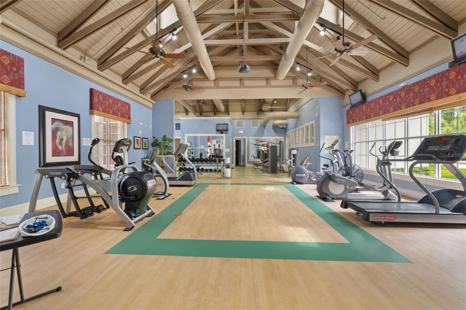 Clubhouse gym