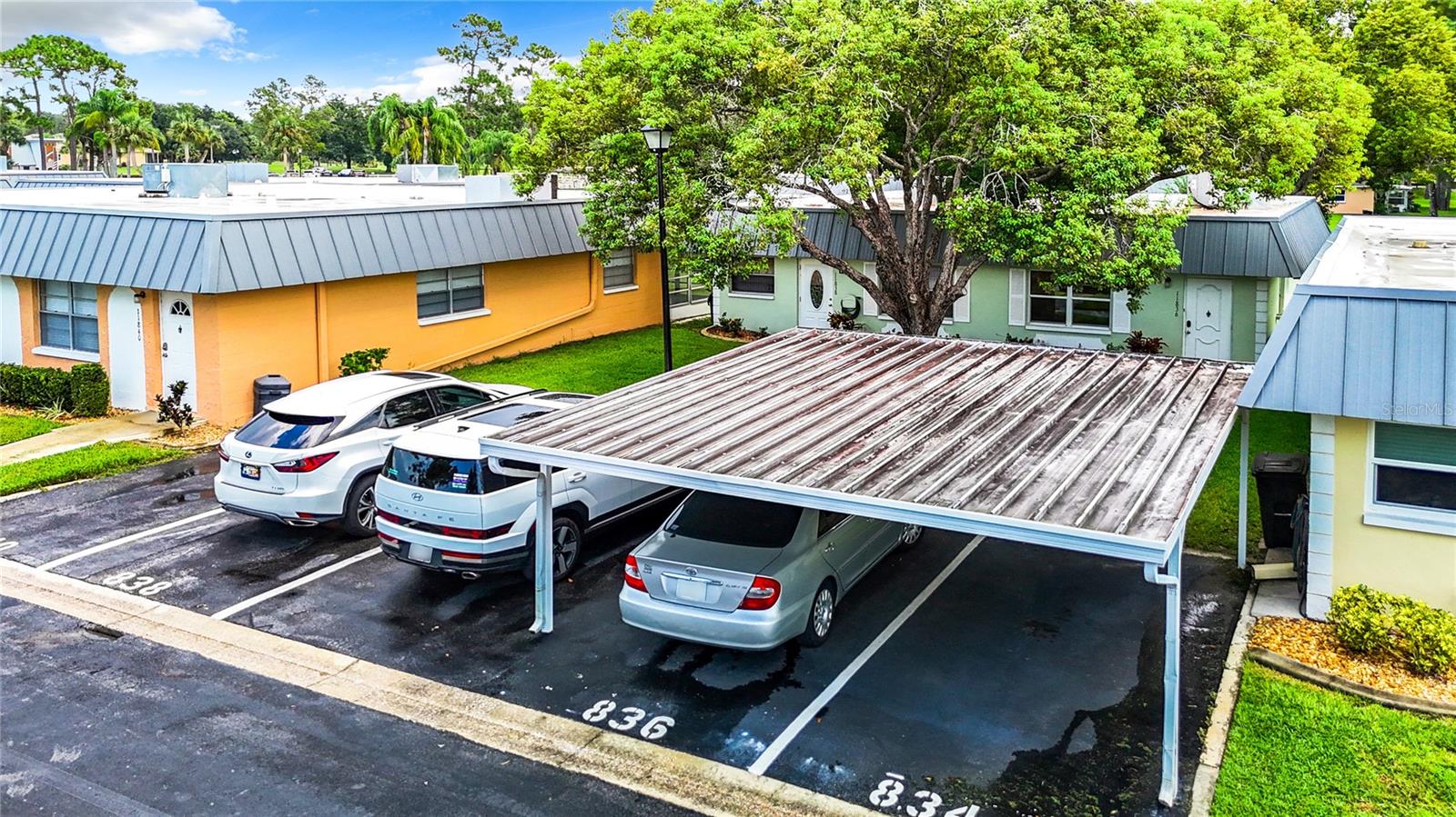 assigned carport