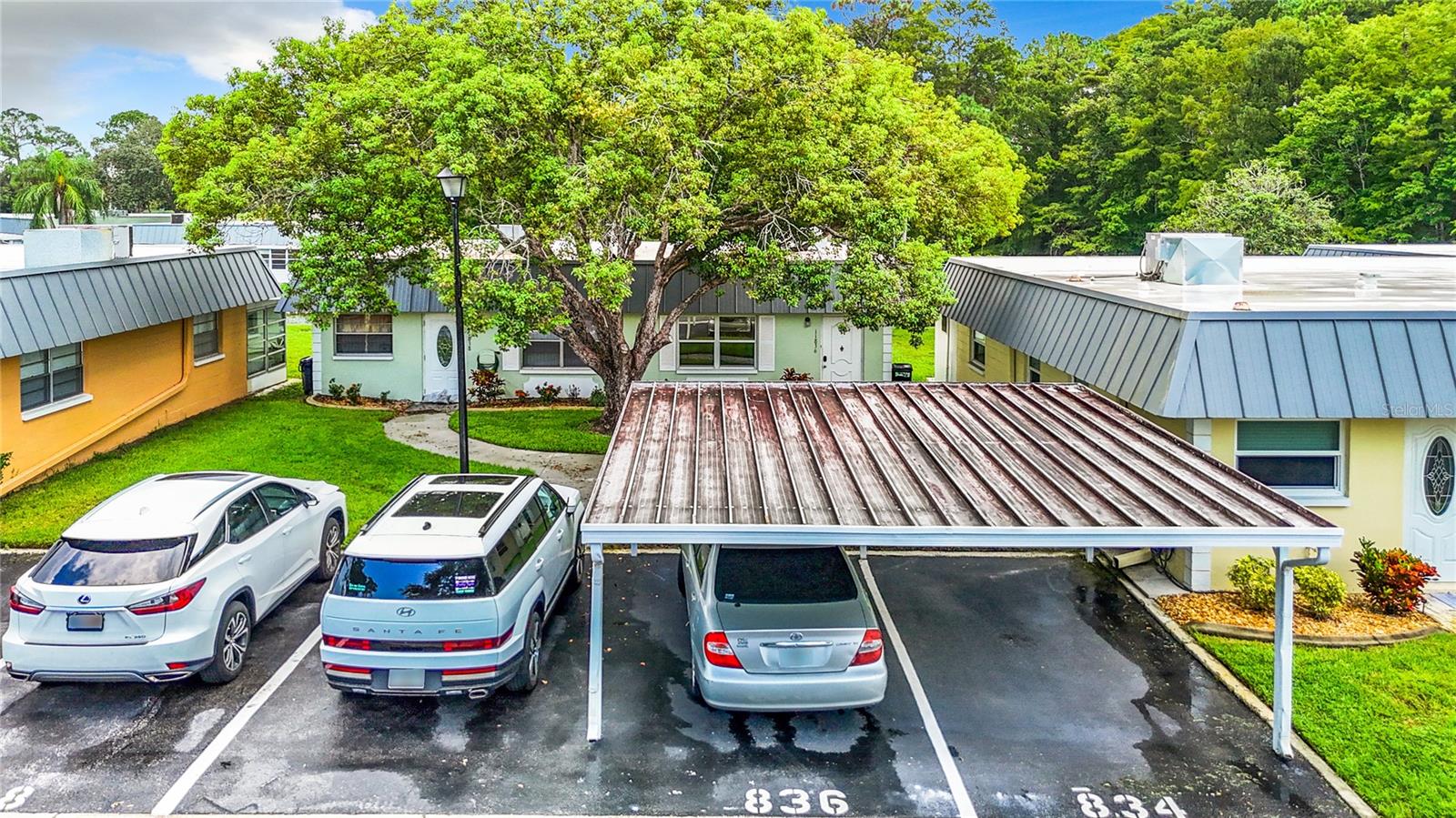 Assigned carport