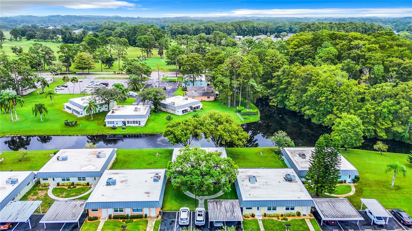 aerial of the property