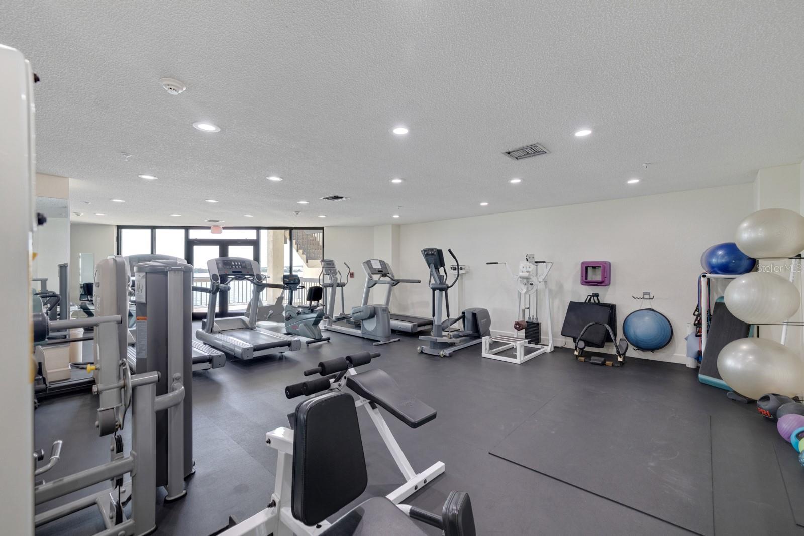 Fitness Center on 2nd Floor