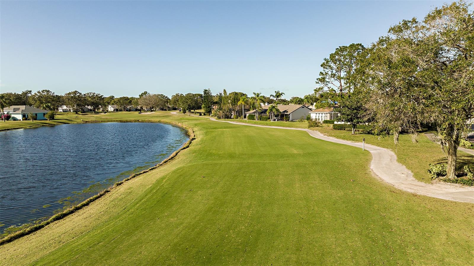 Wide View of Golf Course